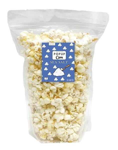 Jumbo pack of popcorn - Sea salt (0.5/1/3 kg) - Popup