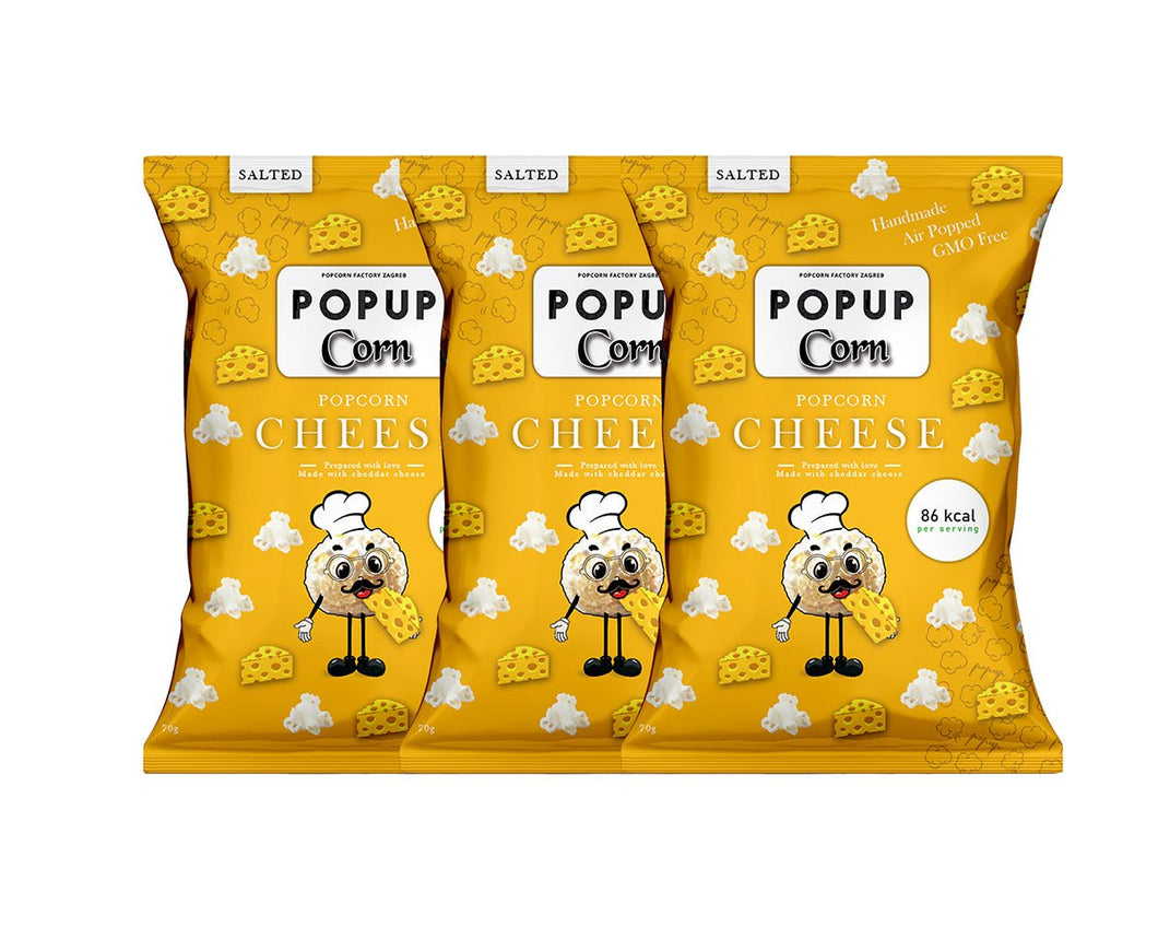 PopCorn Cheese TRIPLE PACK - Popup