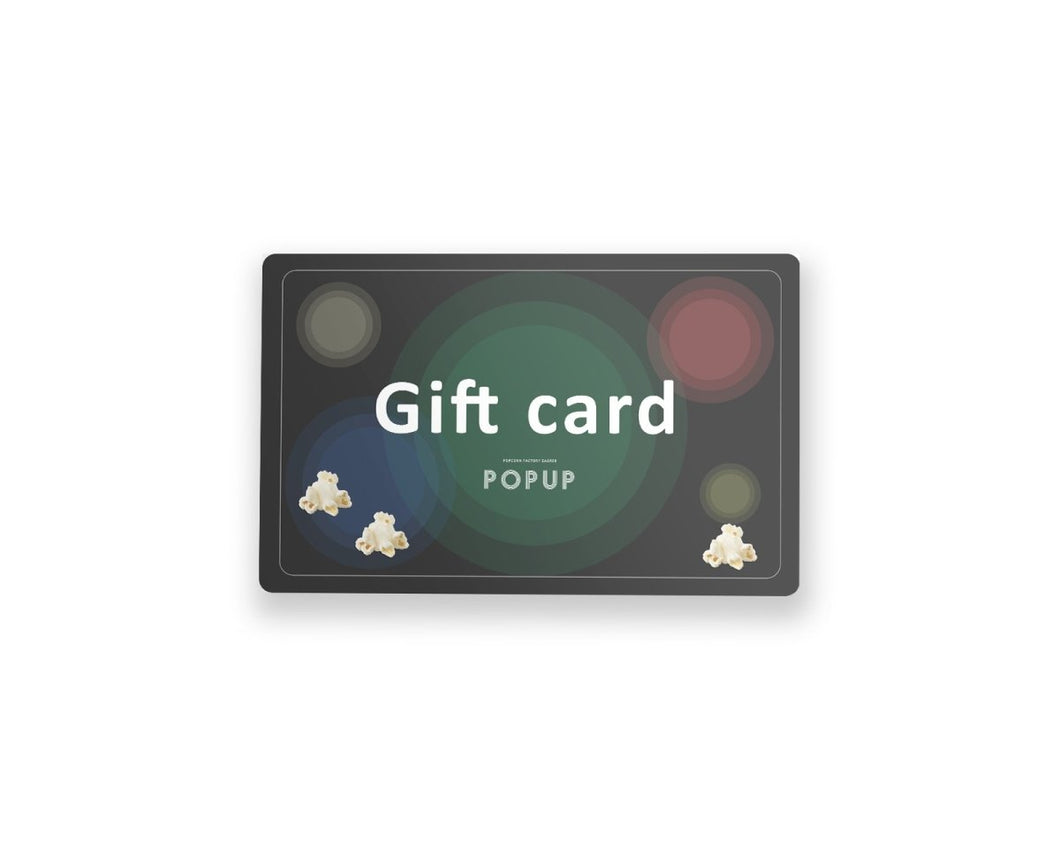 POPUP virtual Gift Card - Popup
